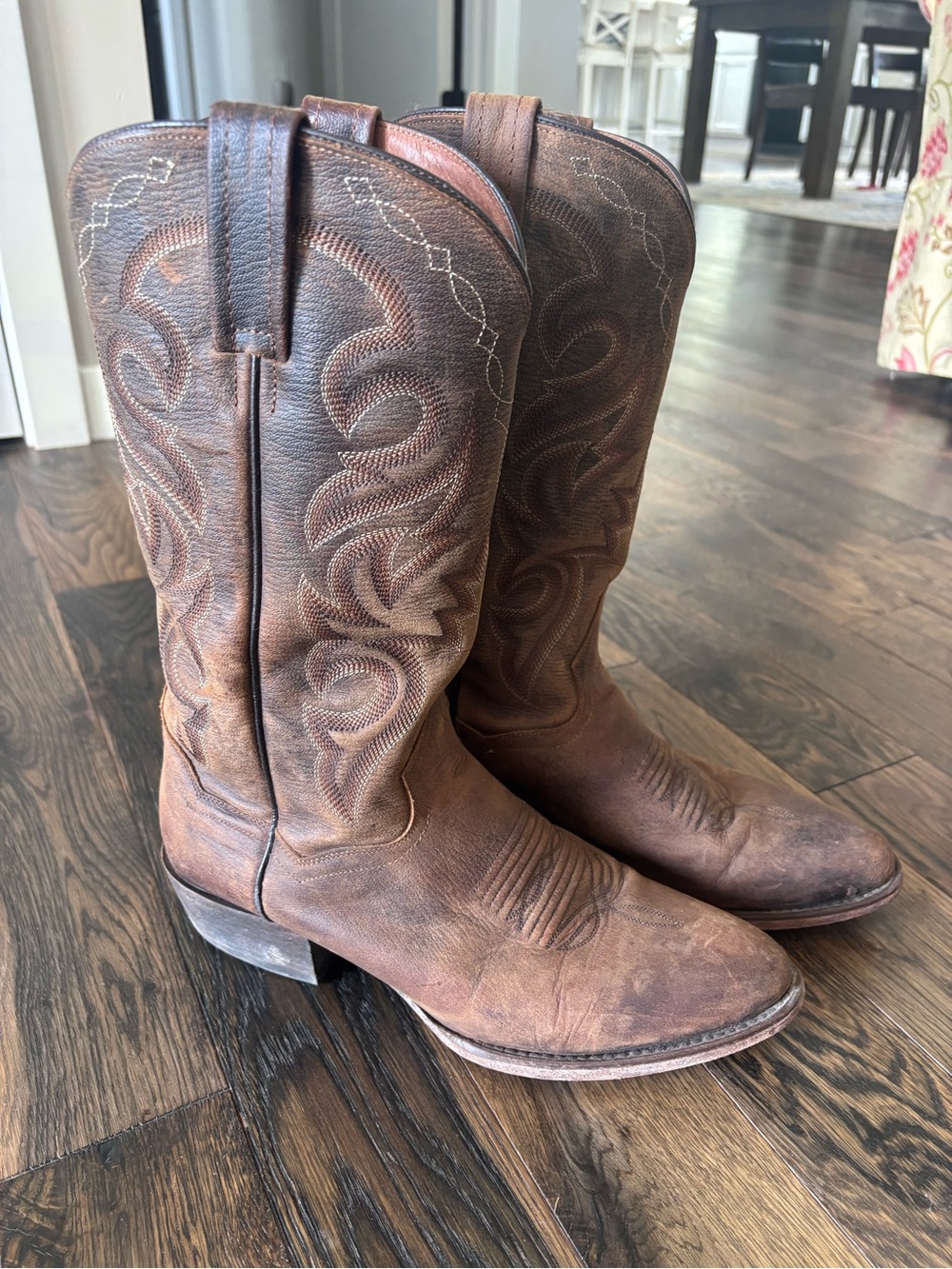 Dan Post Renegade Leather Cowboy Boots